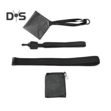 (zwart, 40 cm) Zwemparachute Zwemkrachttrainingsgordel Zwemweerstandstrainingsuitrusting met sleepparachute