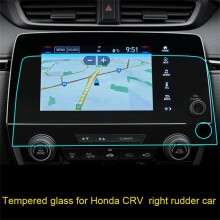 Film de protection d'écran de navigation 7" en verre trempé pour Honda CR-V CRV 18-21