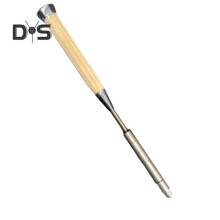 (burlywood) Badminton Racket Training Device Anti-slip Handle Realistic Design Stainless Steel Construction Badminton Swing Trainer