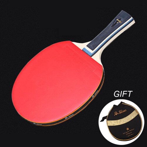 Table Tennis Racket Bat Long Handle One-star Strong Spin 1