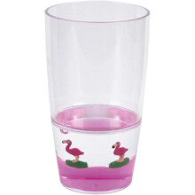 Ravensden Flamingo Aqua Tumbler 12cm