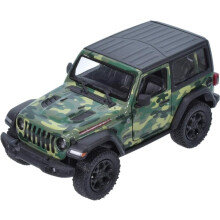 Kinsmart Pull Back Jeep Wrangler Camo 2018 - One Colour Sent at Random