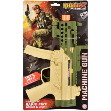 Kandy Toys Combat Mission Kids Toy Lights and Sounds Sub Machine Gun