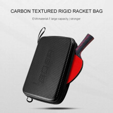 Copertura per racchetta da ping pong in EVA 290x195x50 mm per racchetta da ping pong, borsa per racchetta