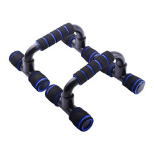 (Azul) Soportes para flexiones en forma de H, soporte antideslizante para flexiones, soporte de potencia