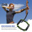 (red) Archery Bow Strength Trainer 25/45/65 Lbs Resistance Exercise Band Arm Strength Training Archery Draw Release Stretch Band Training 4