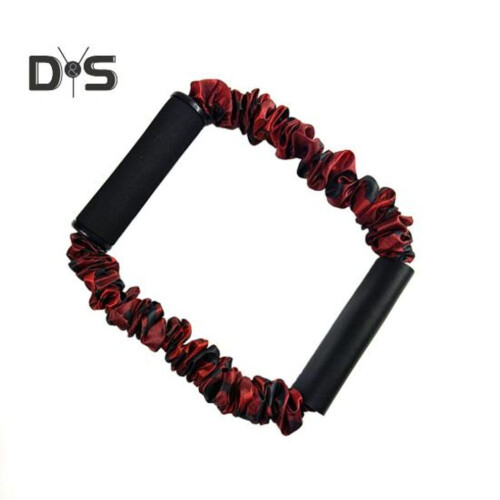 (red) Archery Bow Strength Trainer 25/45/65 Lbs Resistance Exercise Band Arm Strength Training Archery Draw Release Stretch Band Training