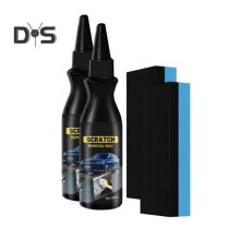 (2 Stück) 2/3 Stück Auto-Kratzer-Reparaturpaste mit Schwamm, 100 ml, professionelles Kratzerentferner-Set