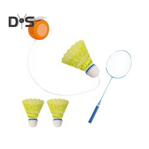 Badminton Rebound Trainer Selbsttrainingsgerät mit elastischem Seil Einfache Installation Badminton