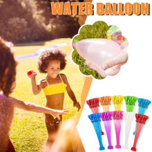 Douze paquets de ballons de baudruche pour jeux d'eau pour enfants