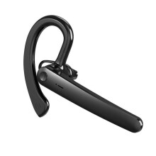 (nero) Auricolare Bluetooth wireless, vivavoce, mini auricolari aziendali, microfono integrato per la