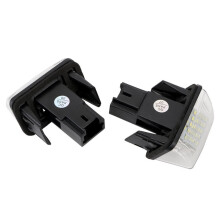 1 Pair For Peugeot 206 207 306 307 308 5008 License Number Plate Light Error Free 6000k For Citroen C3 C4 C5 Berlingo Saxo Xsara Picasso