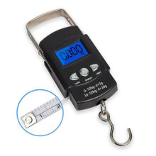 Digitale weegschaal Bagageweegschaal Belasting 50kg-10g LCD Mini Draagbare Zakvisweegschaal Elektronische