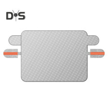 (B) Cubierta de nieve para parabrisas de automóvil, doble capa, película de aluminio, resistente al