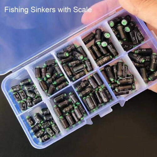 (1.5-3.5g) Fishing Casting Sinkers Versatile Unique Convenient With Scale Stuff 2