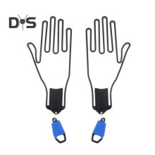 (Blau, 2 Stück) 1/2 Stück Golfhandschuh-Strebe-Stützrahmen, Golfhandschuhhalter, Kleiderbügel, Handschuhtrockner,