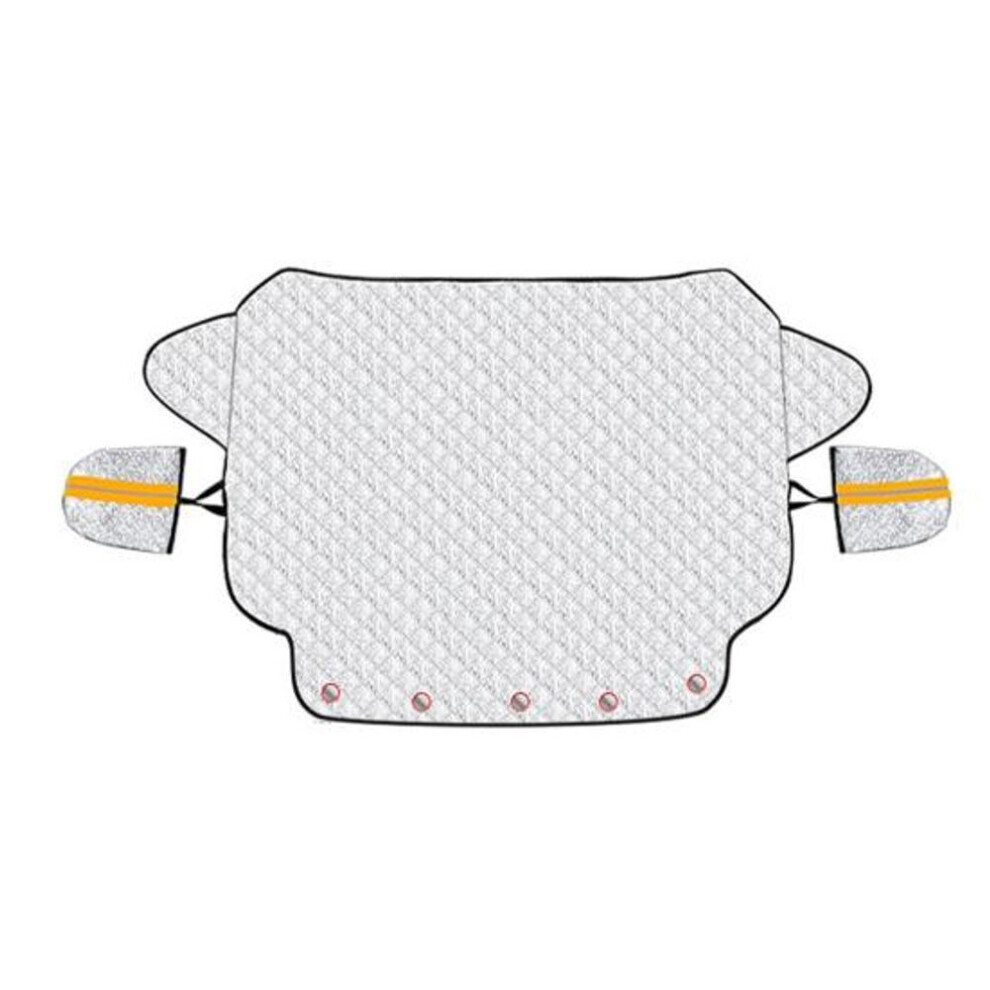 Couverture de Neige de Voiture Coupe-Vent Uv Protection Gel Magnétique Film Aluminium Matériau Couverture de Neige Hiver