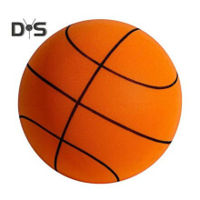 (naranja, S) Balón de baloncesto silencioso para entrenamiento en interiores, balón de baloncesto de