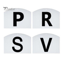 (4pcs) 4/8pcs Wall Mount Dressage Letters Markers Equestrian Training Letter Markers Dressage Equipment For Equestrian Athletes And