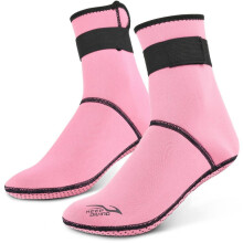 Chaussettes de plongÃe 3mm en nÃoprÃne rose, M, anti-dÃrapantes pour rafting, snorkeling et voile