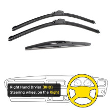 (Rechts) 3 stuks voor Suzuki Vitara Mk4 2015-2020 24" 16" 10" voorruitwisserbladen voorruitwisserbladen