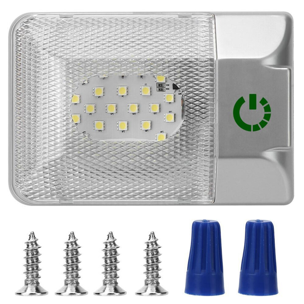 Lampe de lecture à led pour voiture, éclairage intérieur, plafonnier, dôme, accessoires auto 12v pour camping-car, remorque, etc.