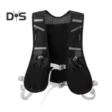 Gilet da corsa multitasche, gilet da ciclismo traspirante con porta telefono, design riflettente, gilet