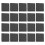 20pcs Archery Arrow Rack Eva Black Rectangular 12 Arrows Separator Storage Holder Hunting 2
