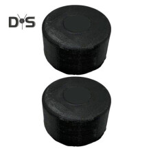 (2 Stück) 3D-gedruckter magnetischer Golfballreiniger, tragbarer Golfballreiniger aus Silikon mit Mikrofaserfutter,