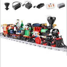 Blocs de construction (en bois) Train de vacances d'hiver | 10254 Train de vacances d'hiver - 36001 -