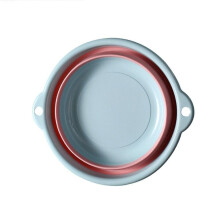 (blauw, L) Reiskeuken Opvouwbare wasbak Afwasbak Opvouwbare wasbak Draagbare wasbakken