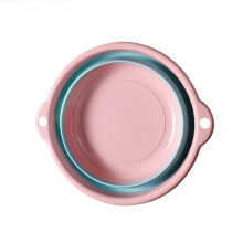 (roze, L) Reiskeuken Opvouwbare wasbak Afwasbak Opvouwbare wasbak Draagbare wasbakken