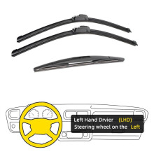 (Links) 3 stuks voor Honda Cr-v Crv Mk5 2017-2020 26" 16" 12" voorruitwisserbladen voorruitwisserbladen