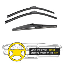 (Links) 3 stuks voor Kia Sorento Mk2 2010-2014 24" 20" 11" voorruitwisserbladen voorruitwisserbladen