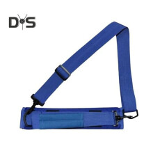 (blu) Borsa da golf leggera per uomini, donne e bambini, con spallacci imbottiti e tasche laterali per