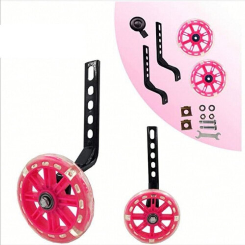 (Taille unique) Roues de support pour enfants, Roues de support pour vélo d'enfant, Roues de support 2