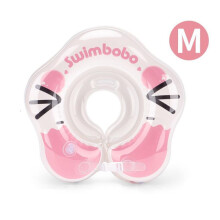 (rose, 8.5cm-A) Collier de natation gonflable pour nouveau-né Jouets flottants Jouets d'aide à la sécurité