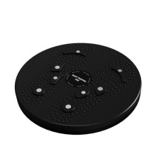 (Schwarz) Fitnessgeräte Twister Plate Dünne Taille Heimmassage Wriggled Machine Übung zum Abnehmen Geräte