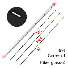 (2) Ftk 99% Carbon Top Tip 0-120g 3 Verschillende Trolling Medium/laag/hoog Feeder Karperhengels Top