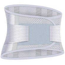 (grijs, S) Rugsteungordel voor mannen en vrouwen, decompressie taille trainer, verstelbare rugbrace