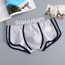 (grau, M) Sommer Neue Herrenmode Casual Shorts Bademode Baumwolle Weiche Badehose Strandhose