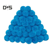 Boules de filtre de piscine rÃutilisables pour remplacer le sable de filtre Ã  pompe Ã  sable (bleu, A)