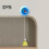 (blau) Badminton Rebound Trainer Selbsttrainingsgerät mit elastischem Seil Einfache Installation Badminton 3