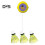 (gelb) Badminton Rebound Trainer Selbsttrainingsgerät mit elastischem Seil Einfache Installation Badminton 1