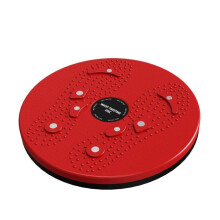 (Rot) Fitnessgeräte Twister Plate Dünne Taille Heimmassage Wriggled Machine Übung zum Abnehmen Ausrüstung