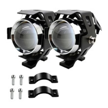(U5-2PCS) motorrad Scheinwerfer Vorne Foglight U5 12v Led Objektiv Scheinwerfer Projektor Licht Moto