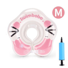 (rose, 8.5cm-B) Collier de natation gonflable pour bébé et nouveau-né Jouets flottants Jouets d'aide à la sécurité