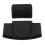 Universal Soft Motorcycle Passenger Backrest Back Topcase Set Pad Rear Saddlebag 4