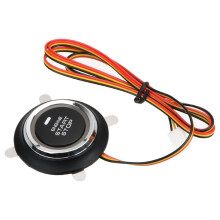 Auto Motor Start Stop Drukknop Toegang Contactslot Startschakelaar Auto Vervanging 12v Keyless
