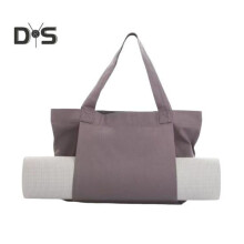 (grijs) Yoga Pilates Mat Tas Multifunctionele Grote Capaciteit Canvas Handtas Draagbare Outdoor Fitnessapparatuur